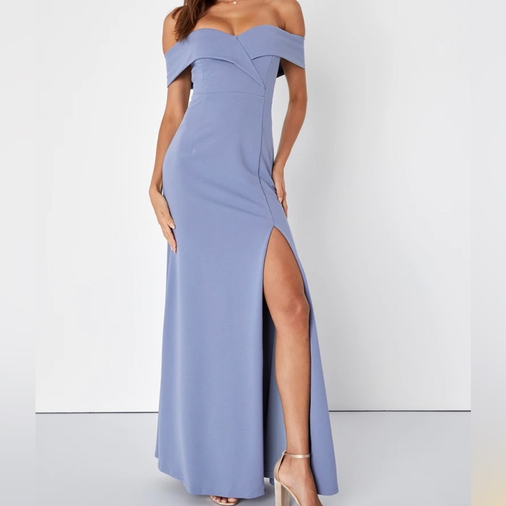 Off the shoulder dress